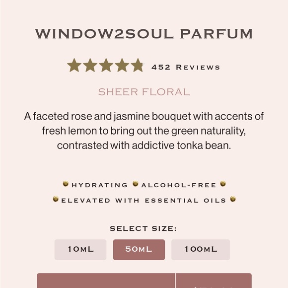 NWB Orebella Window2Soul Perfume (100 ml) and Stand - Picture 5 of 8